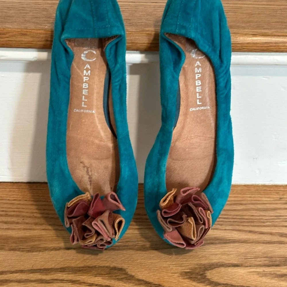 Jeffrey Campbell Ibiza Teal Women's Flats